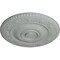 Ekena Millwork Neuveau Ceiling Medallion (Fits Canopies up to 6 3/8"), 24 1/4"OD x 2"P, Primed White CM24NA - alternate 3